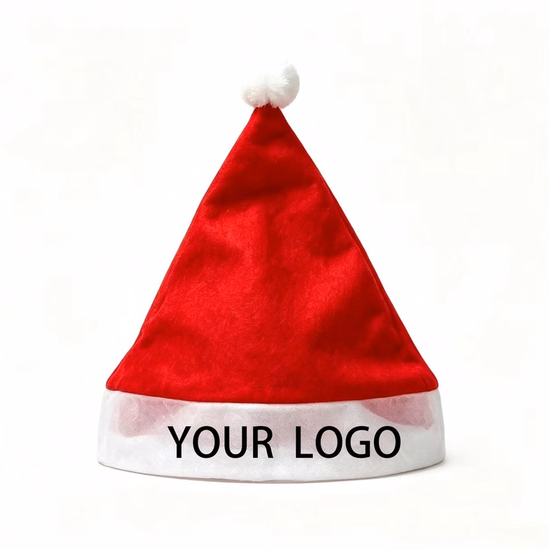 Personalized Blank Christmas Santa Cap
