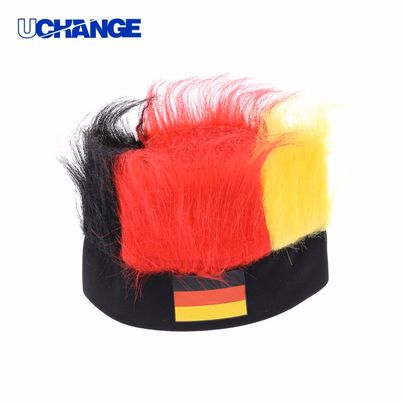 Event Soccer Fan Wig Hair Accessory