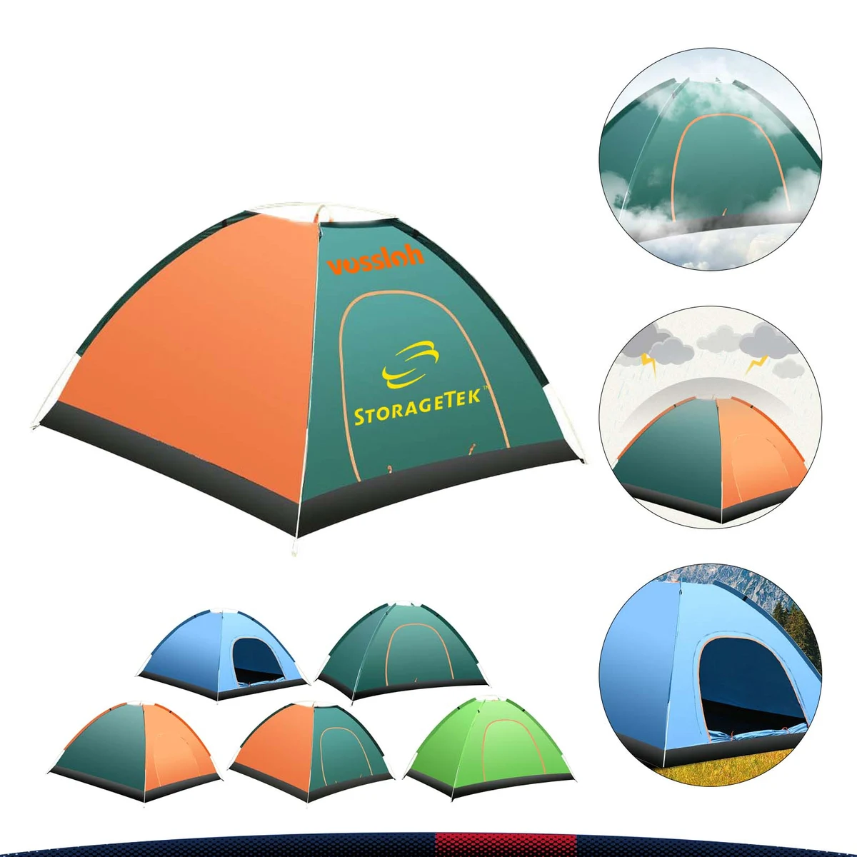 Rispo Pop Up Camping Tent 1
