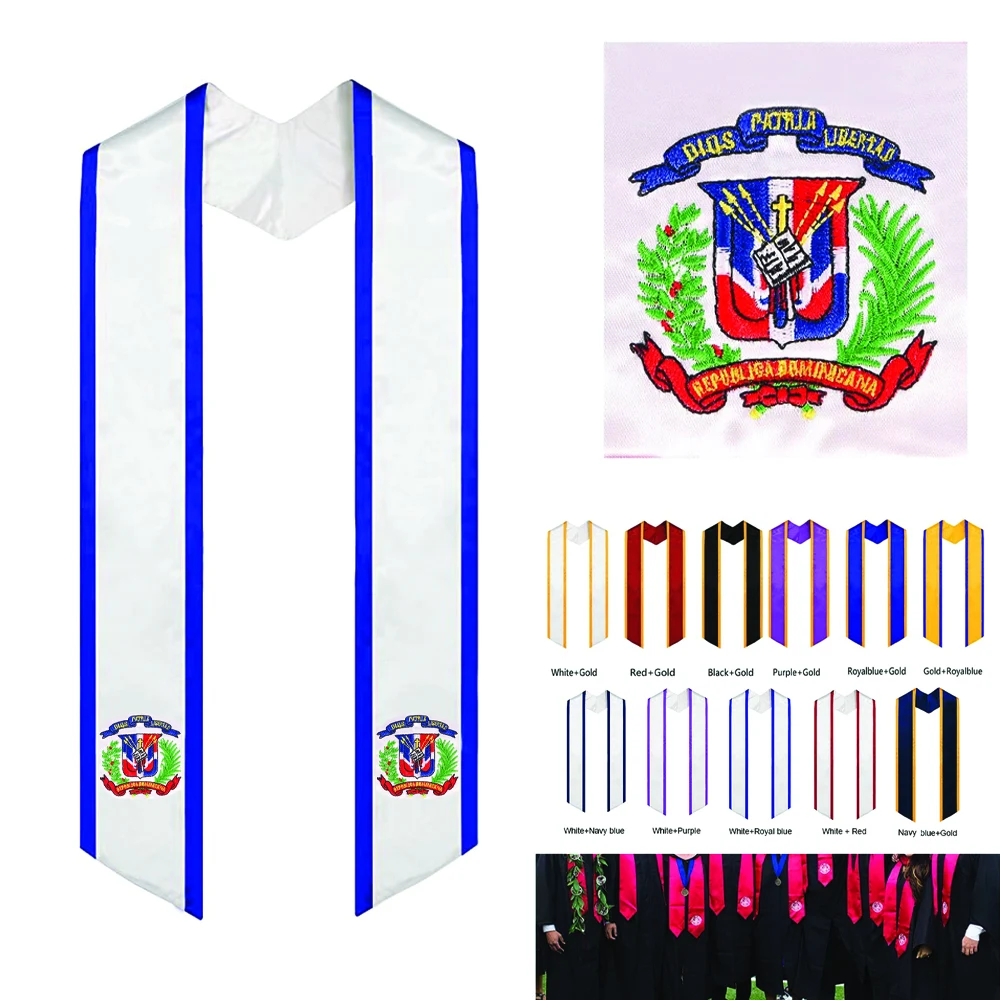 Honorary Graduation Stole - Embroidery 60" 1