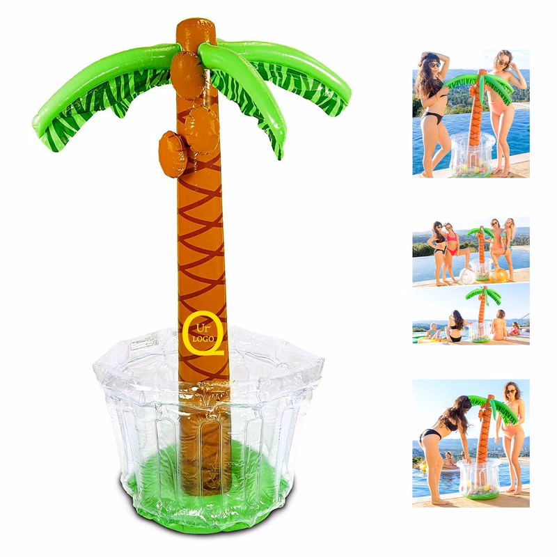 Inflatable Palm Coconut Ice Bucket