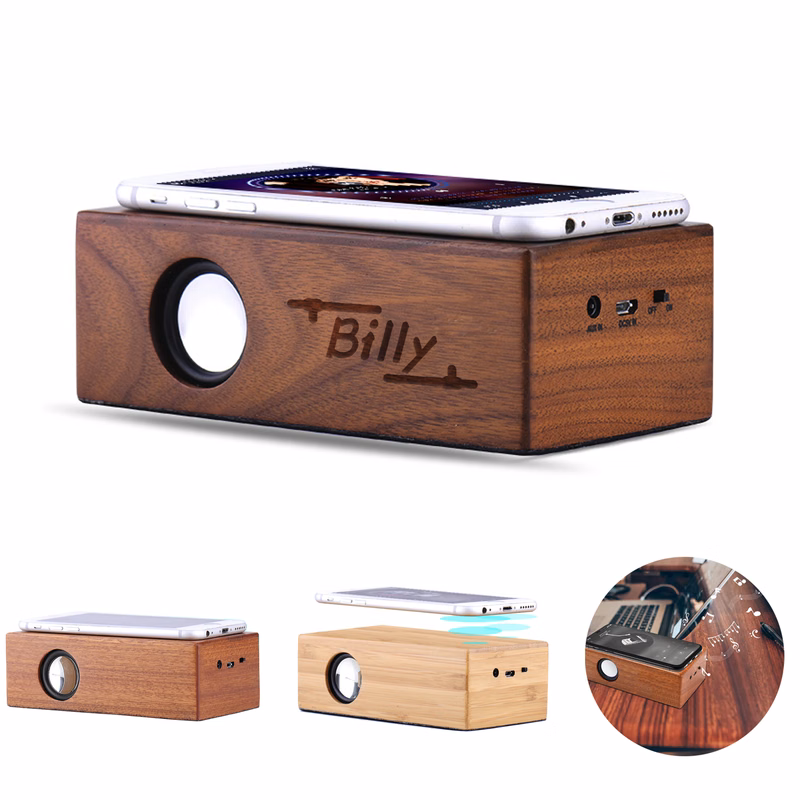 Portable Magic Wooden Speaker