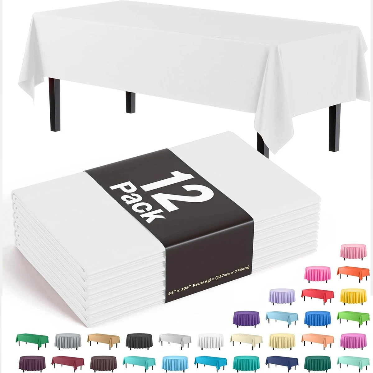 Premium Plastic Tablecloth 1