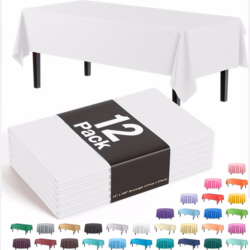 Premium Plastic Tablecloth