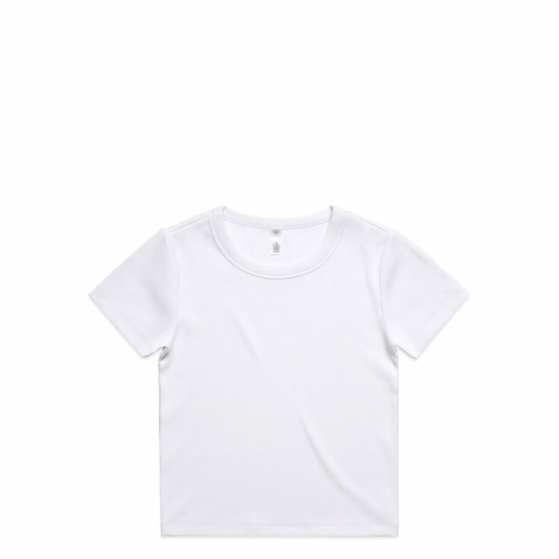 Wo's Organic Rib Tee | 4092G
