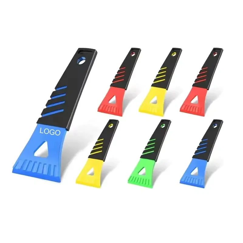 7" Winter Car Accessorie Multipurpose Multicolor Ice Scraper 1