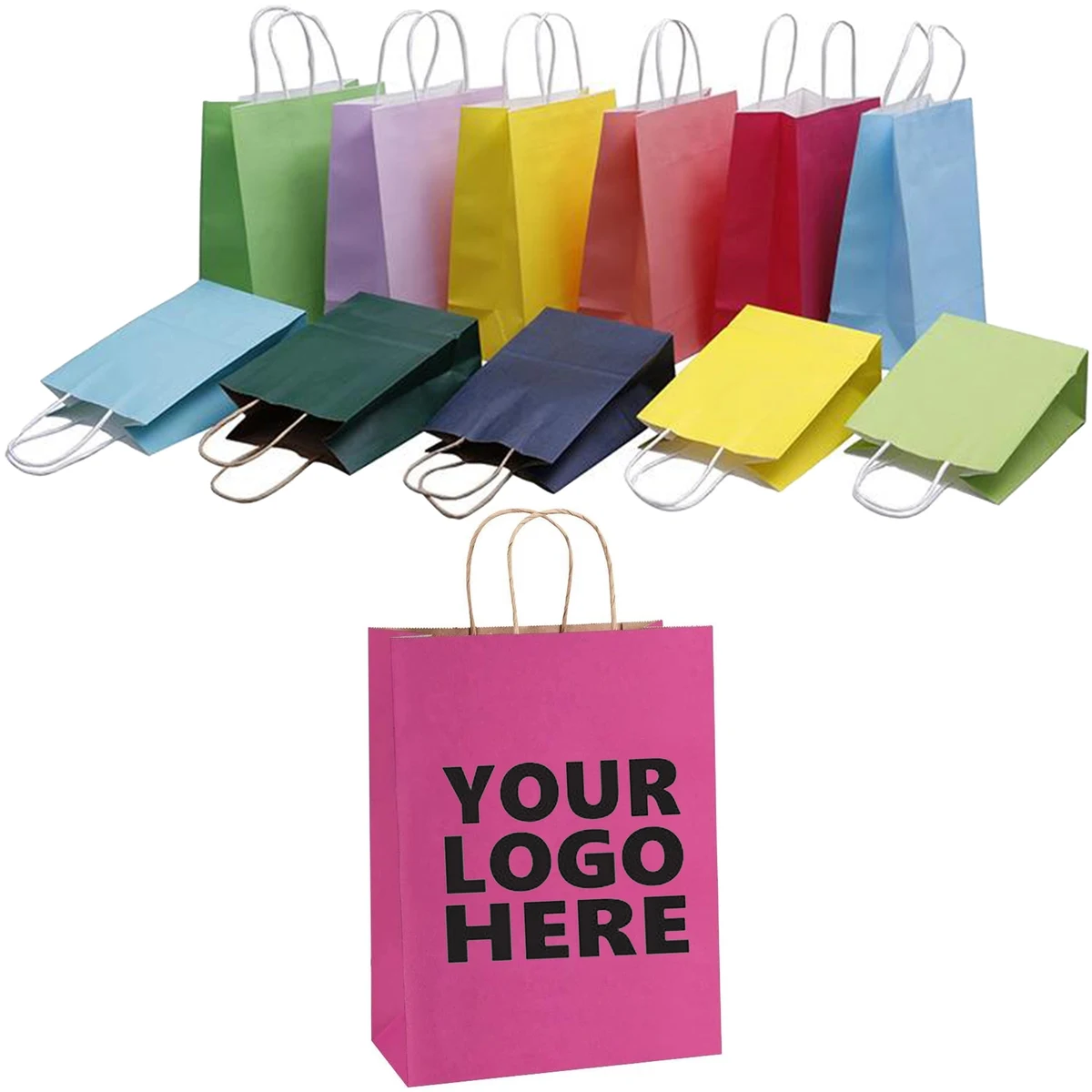 High Quality Kraft Paper Bag With A Handle 1