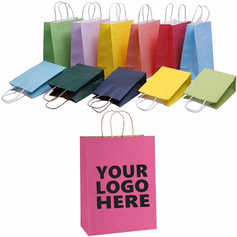 High Quality Kraft Paper Bag With A Handle