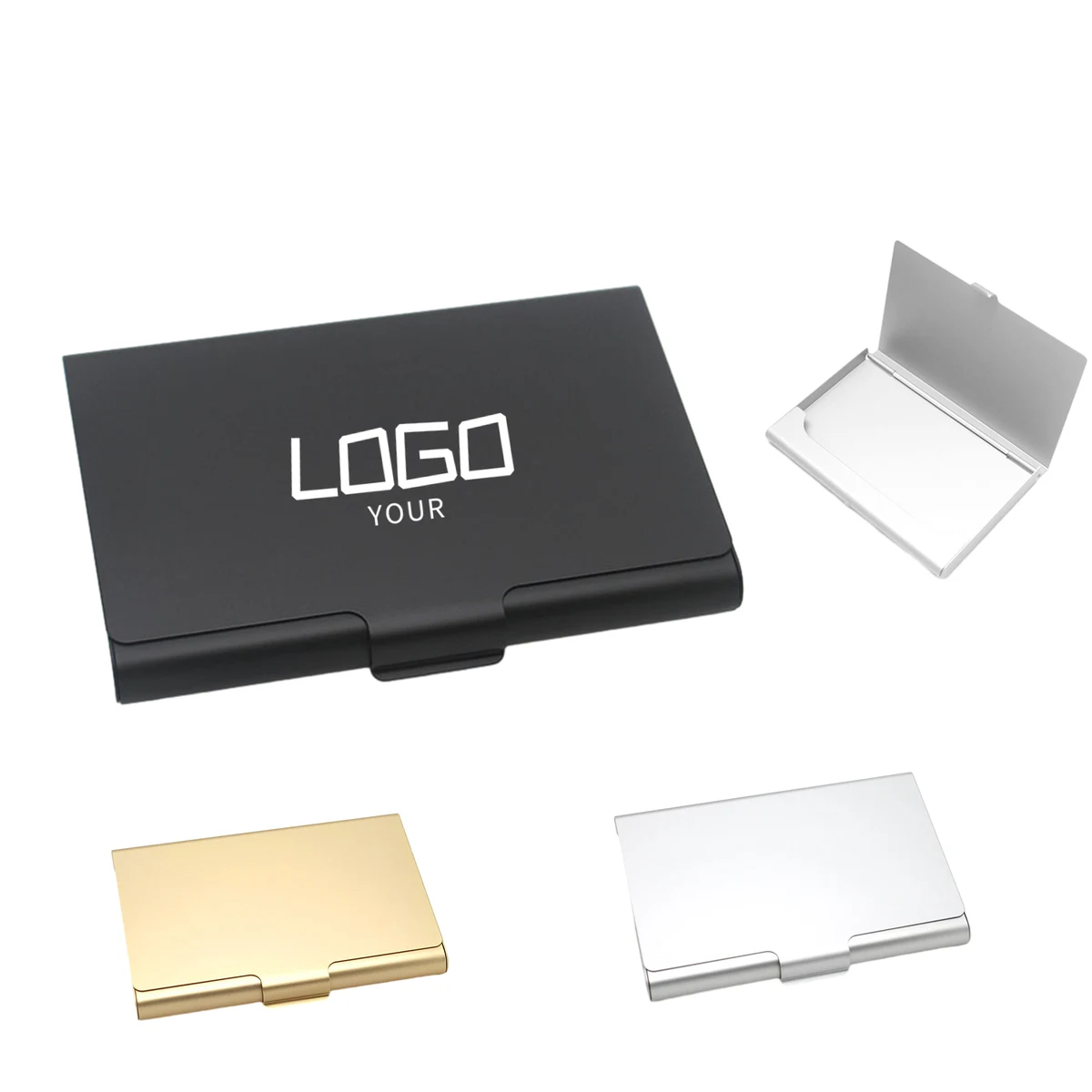 Aluminum Business Card Holder Case 1