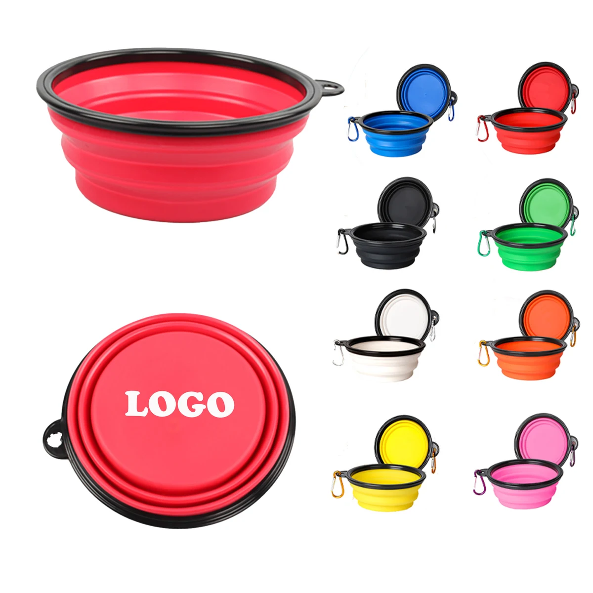 MOQ 5 pcs Collapsible Pet Bowl 1