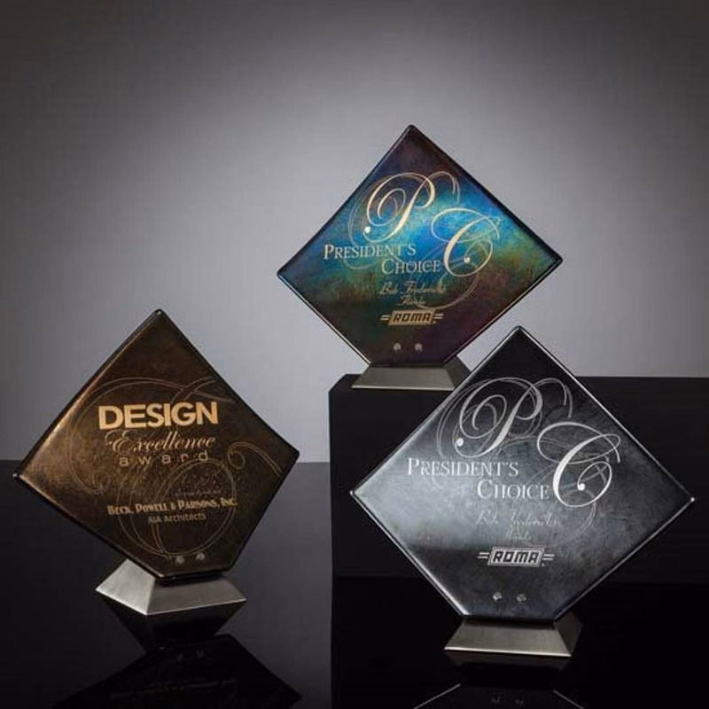 Solitare Award - Metallic