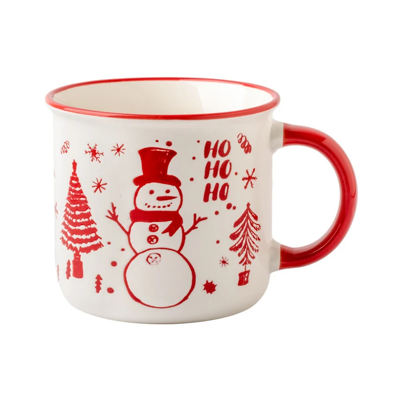 Festive Cartoon Ceramic Christmas Mug 1
