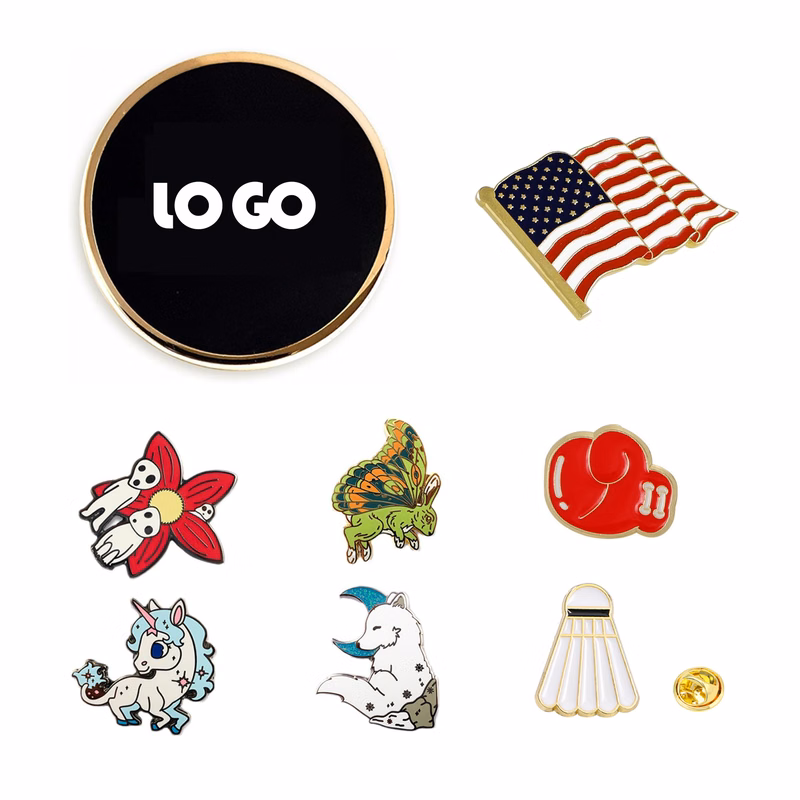 1.38" Custom Hard Enamel Lapel Pin