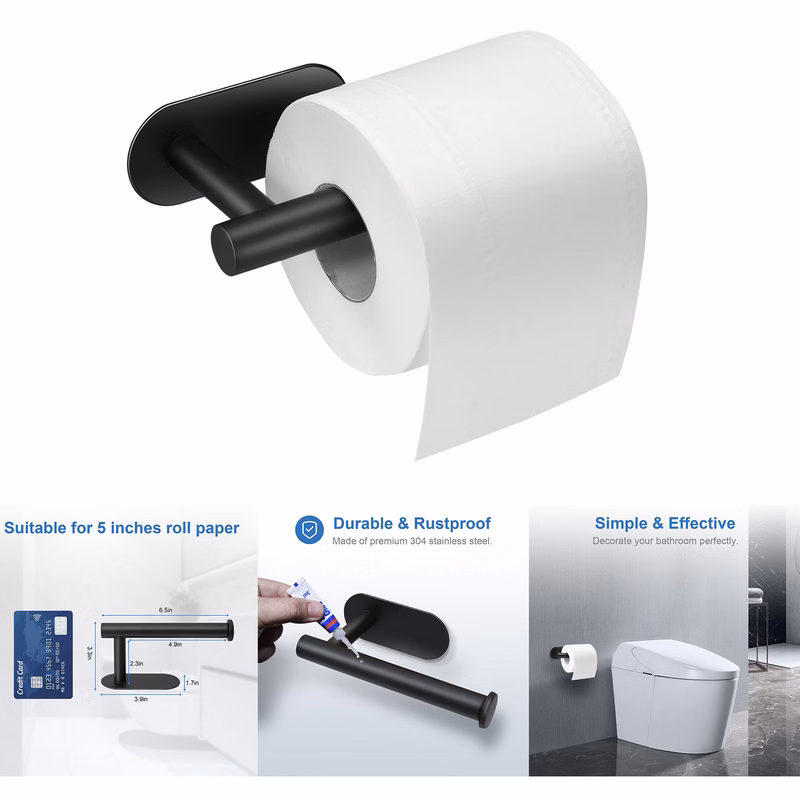 Adhesive Toilet Paper Holder