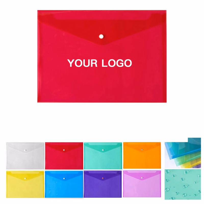 Document Organizer Folder with Waterproof Surface