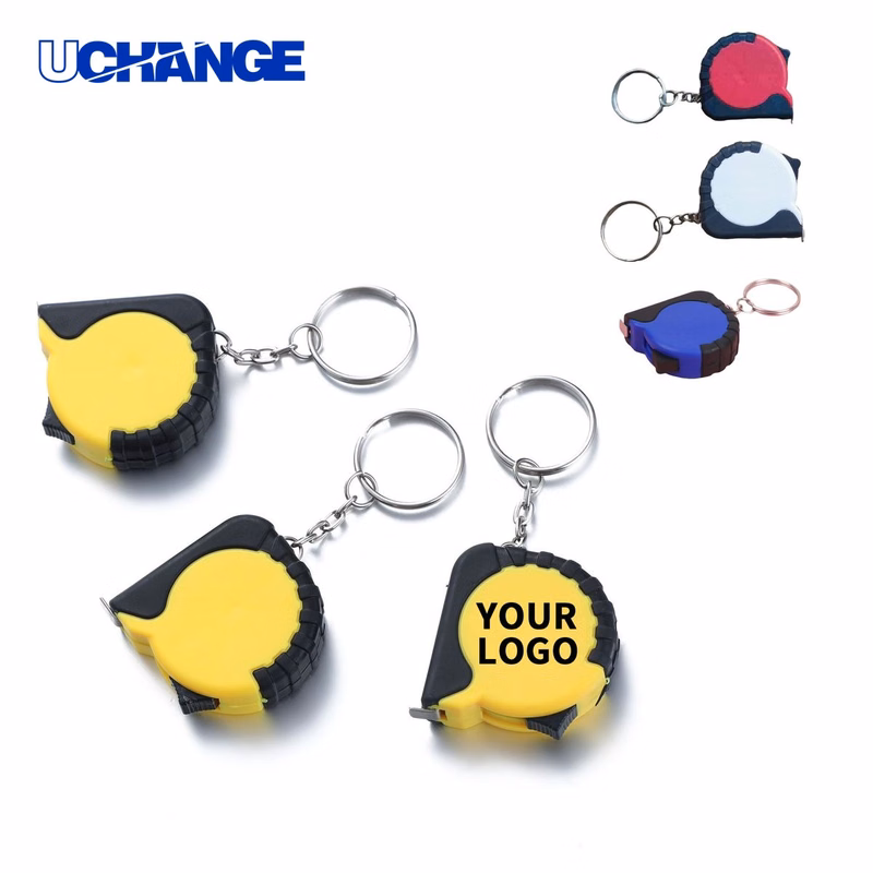 Mini Tape Measure Keychain Tool with Self Lock