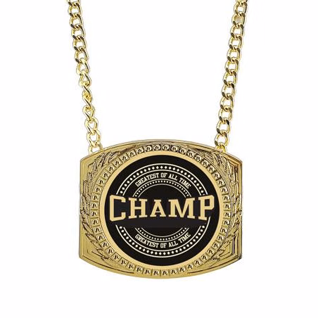 Champ Chain: 6" x 5" Metal Chain with CHAMP Insert