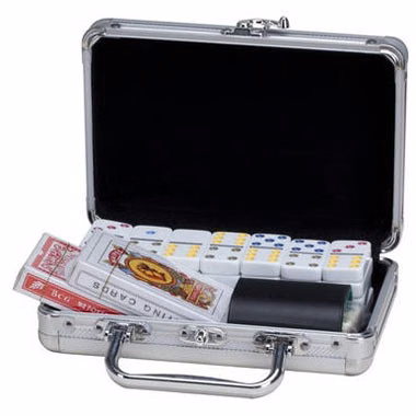 3 in 1 Combination Games in Aluminum Case