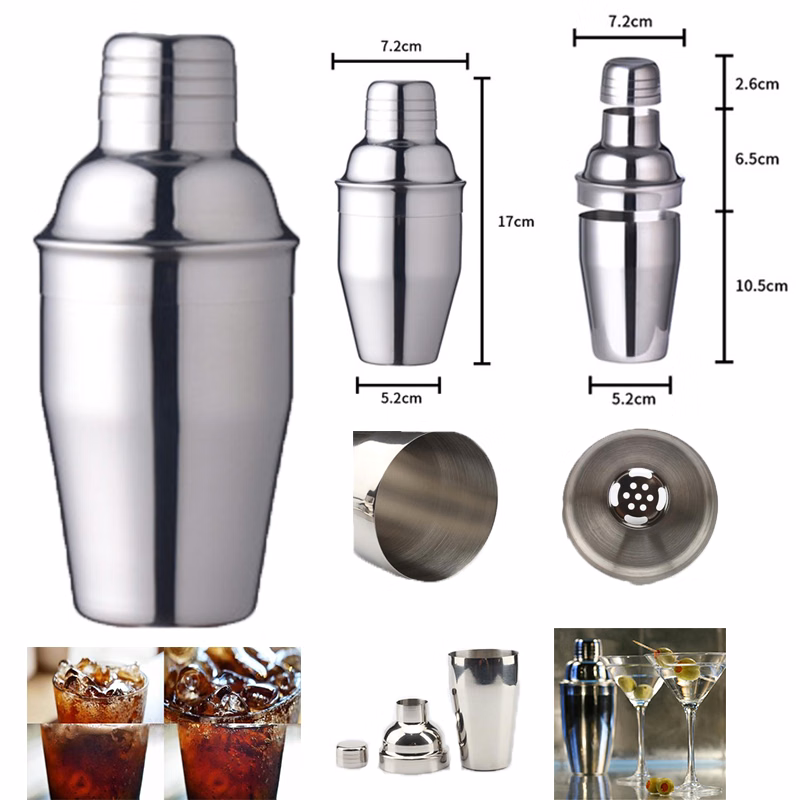 12oz.Stainless Steel Cocktail Shaker