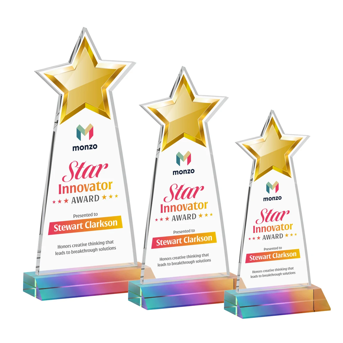 Starlite VividPrint™ Award - Prismatic 1