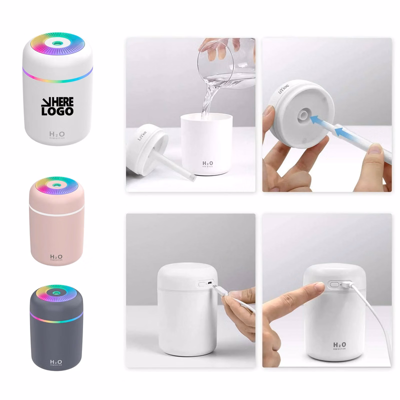 Desktop Home Car Air Humidifier And Purifier