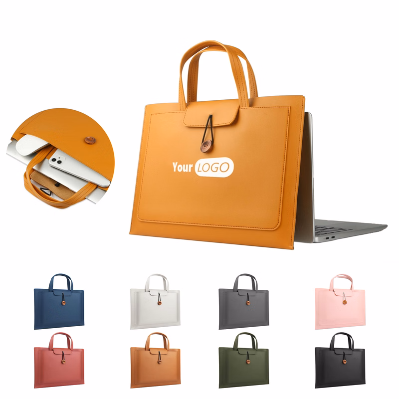 14 Inch PU Laptop Bag
