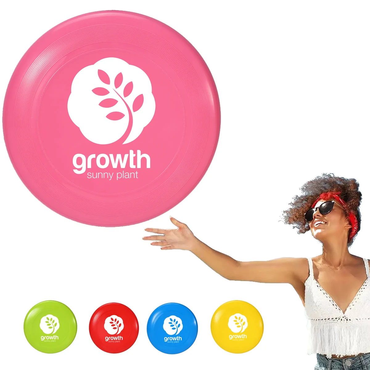 PE Flying Discs With Full Colour Imprint 1