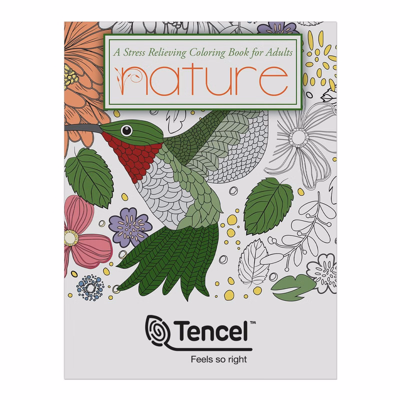 Nature Stress Relieving Coloring Books for Adults