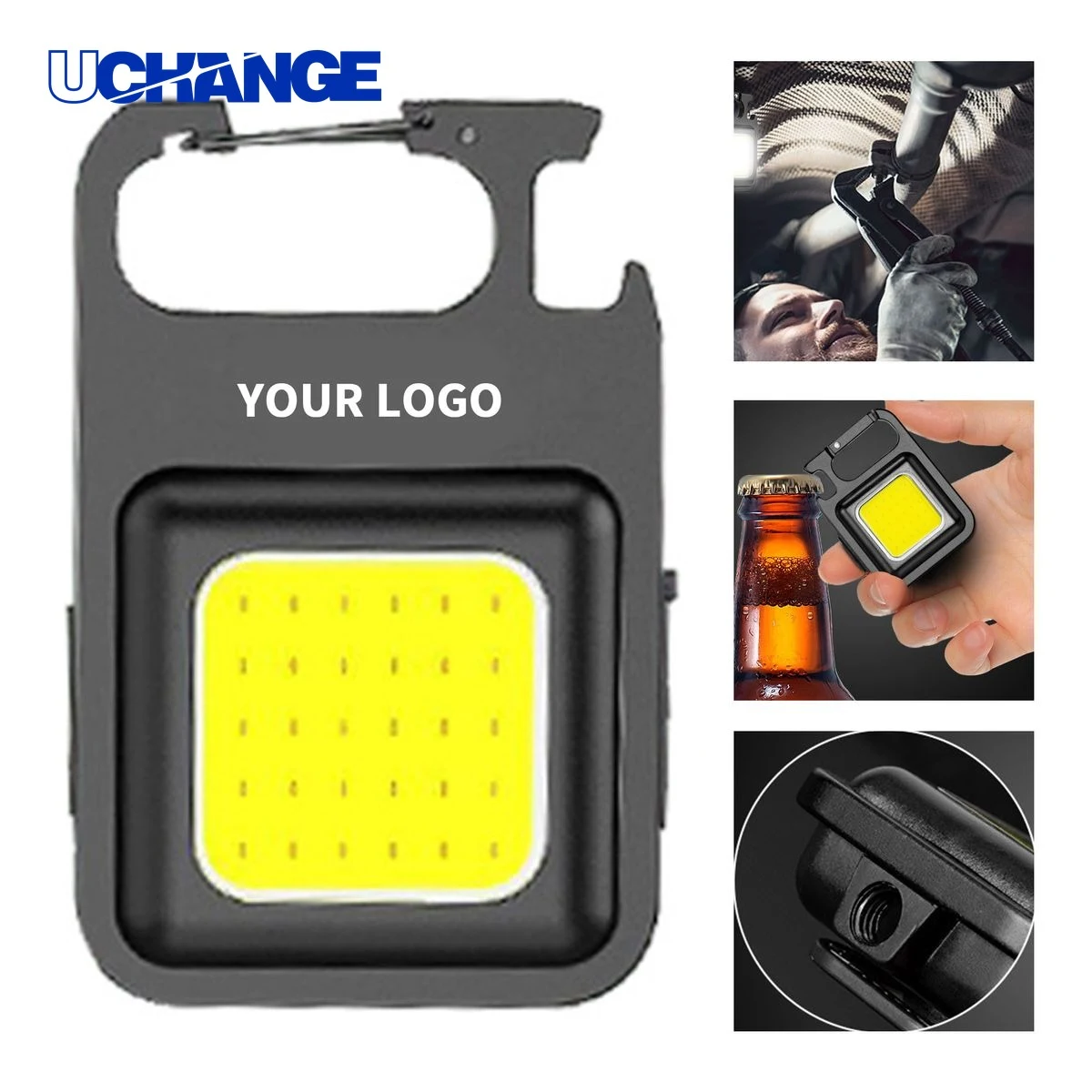 Rechargeable Keychain COB Light 1
