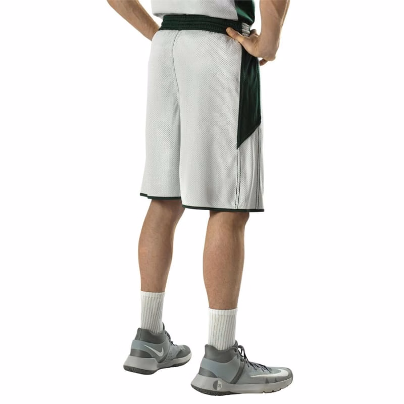 Alleson Athletic Men's Single Ply Reversible Basketball Shorts - 589PSP