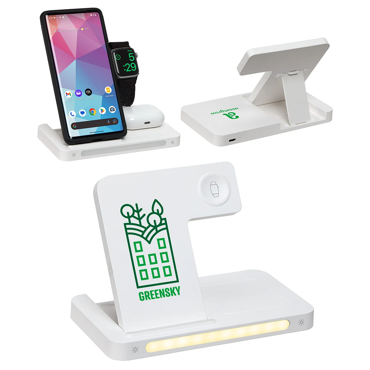 Legion 3-in-1 Charging Station with Ambient Lamp 1