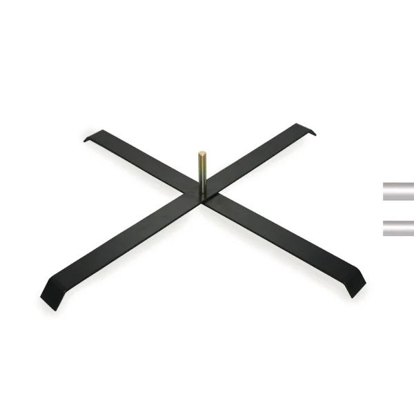 Steel Powder Coated x-Base (B) 1