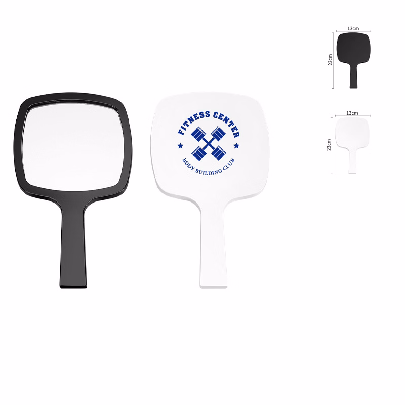 Fashion Rectangle Mirror One-Sided Handheld Makeup Mirror