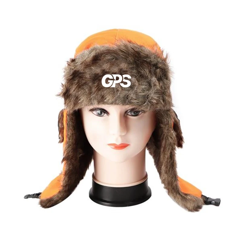 Adult Plaid Faux Fur Winter Trooper Hat 1