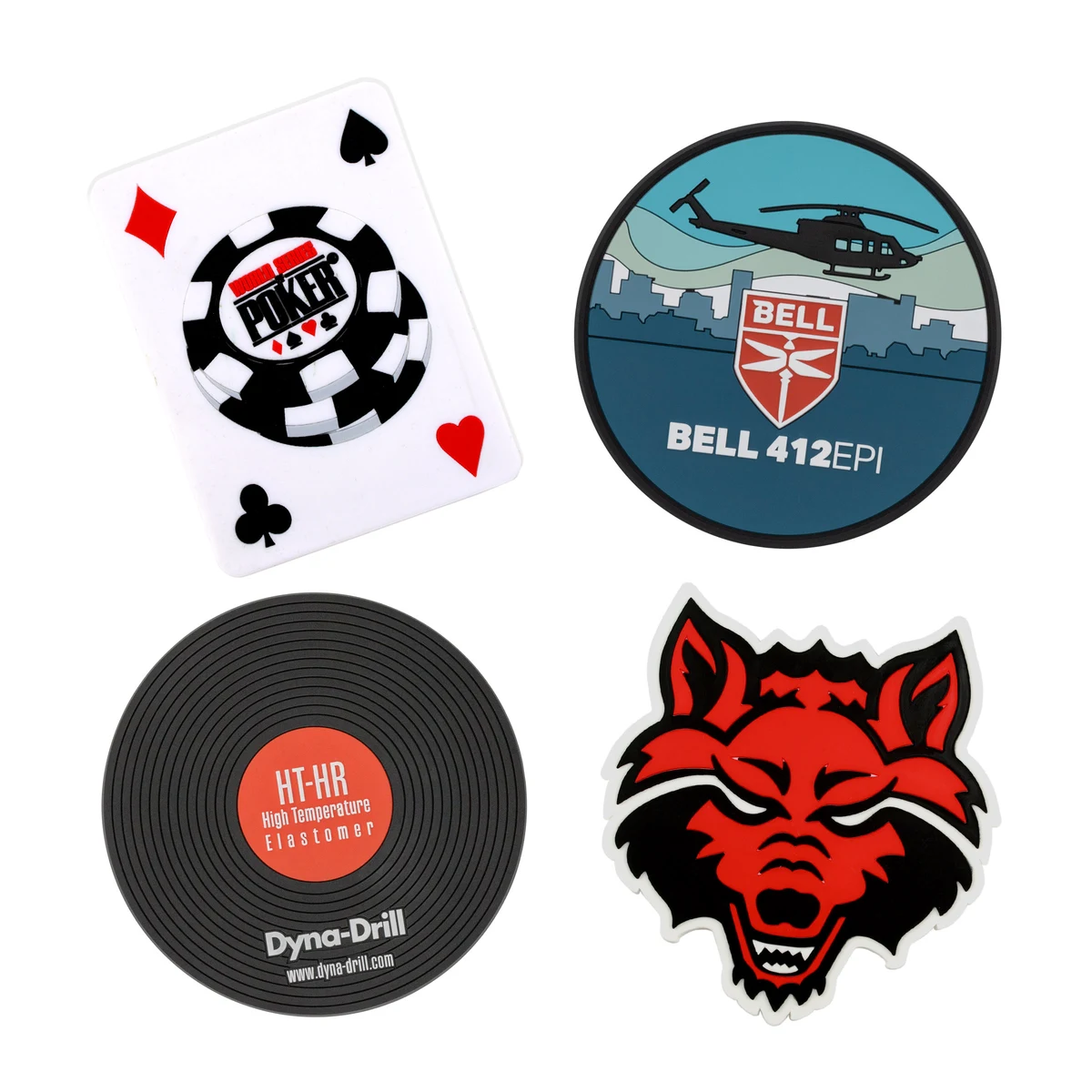 Custom PVC Coasters (3-1/2") 1