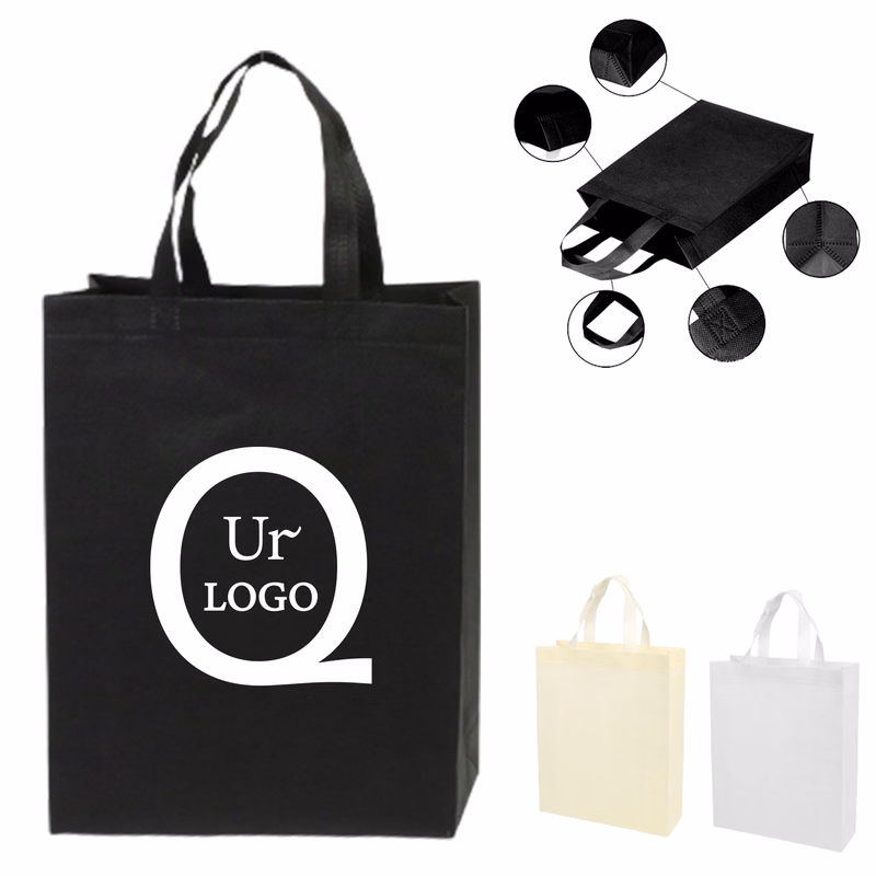 13.75 X 16.25 X 7.25 Inch Grocery Non Woven Tote Bag