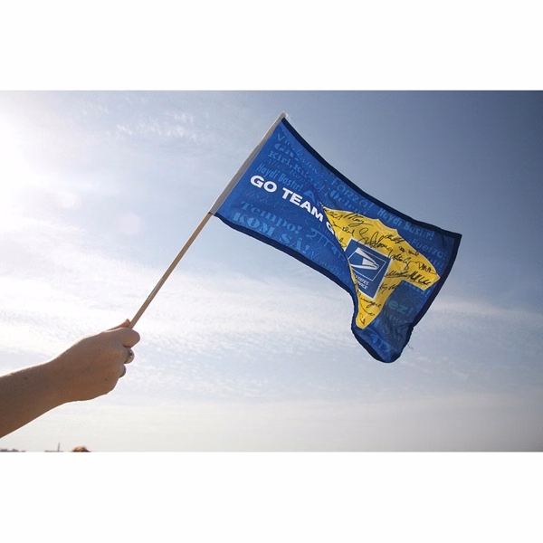 24" x 36" Custom Stick Flag - Digital Print