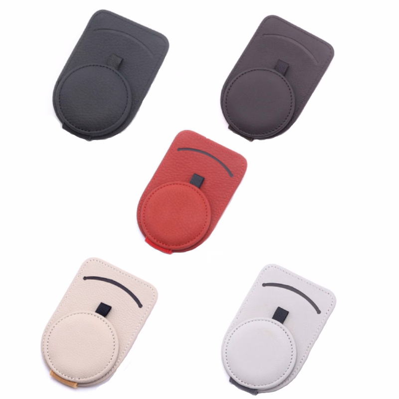Car Glasses Holder Card Ticket Storage Bag