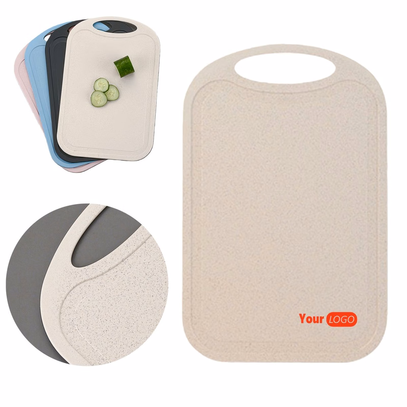 12x8 Wheat Straw PP Cutting Board