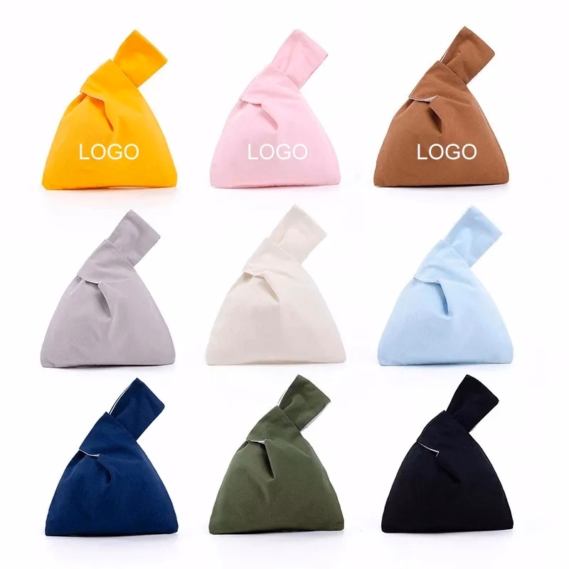 Canvas Knot Wrist Bag