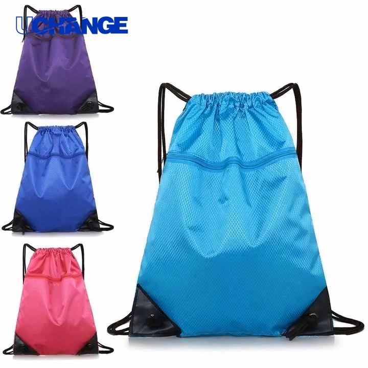 Drawstring Gym Bag Simple String Backpack for Fitness