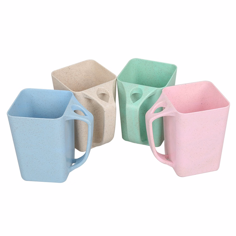 Square Cup Tooth Mugs