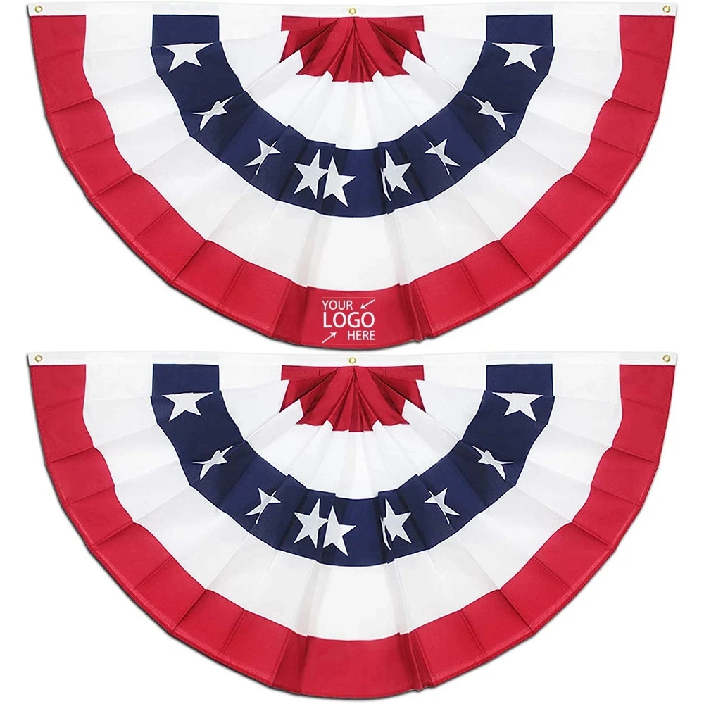 Patriotic American Bunting Flag Banner 1