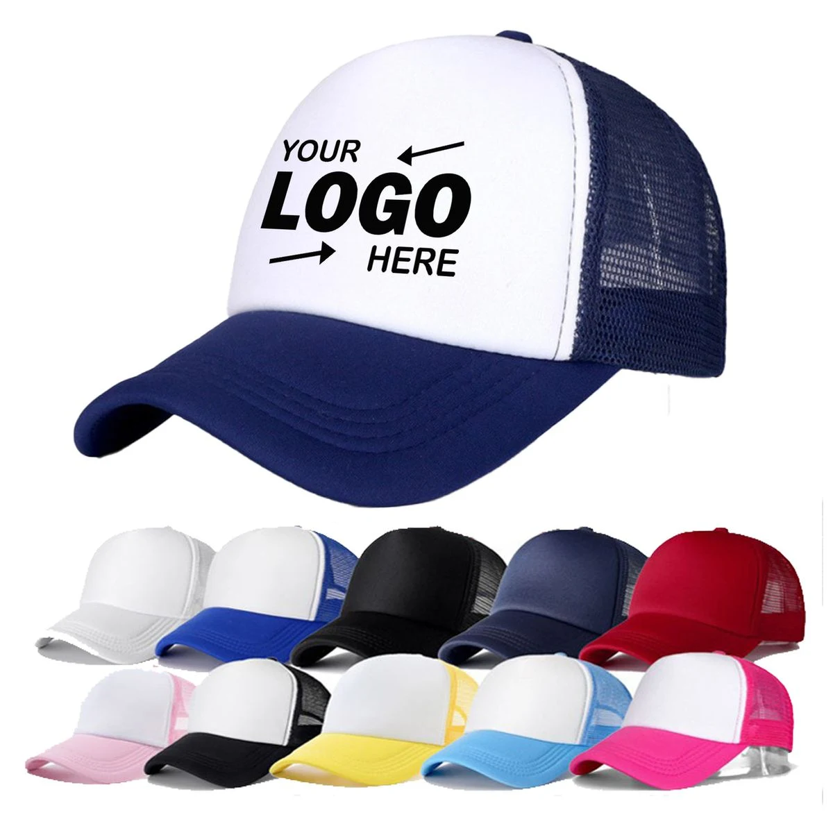Comfortable Five Panel Breathable Trucker Caps 1