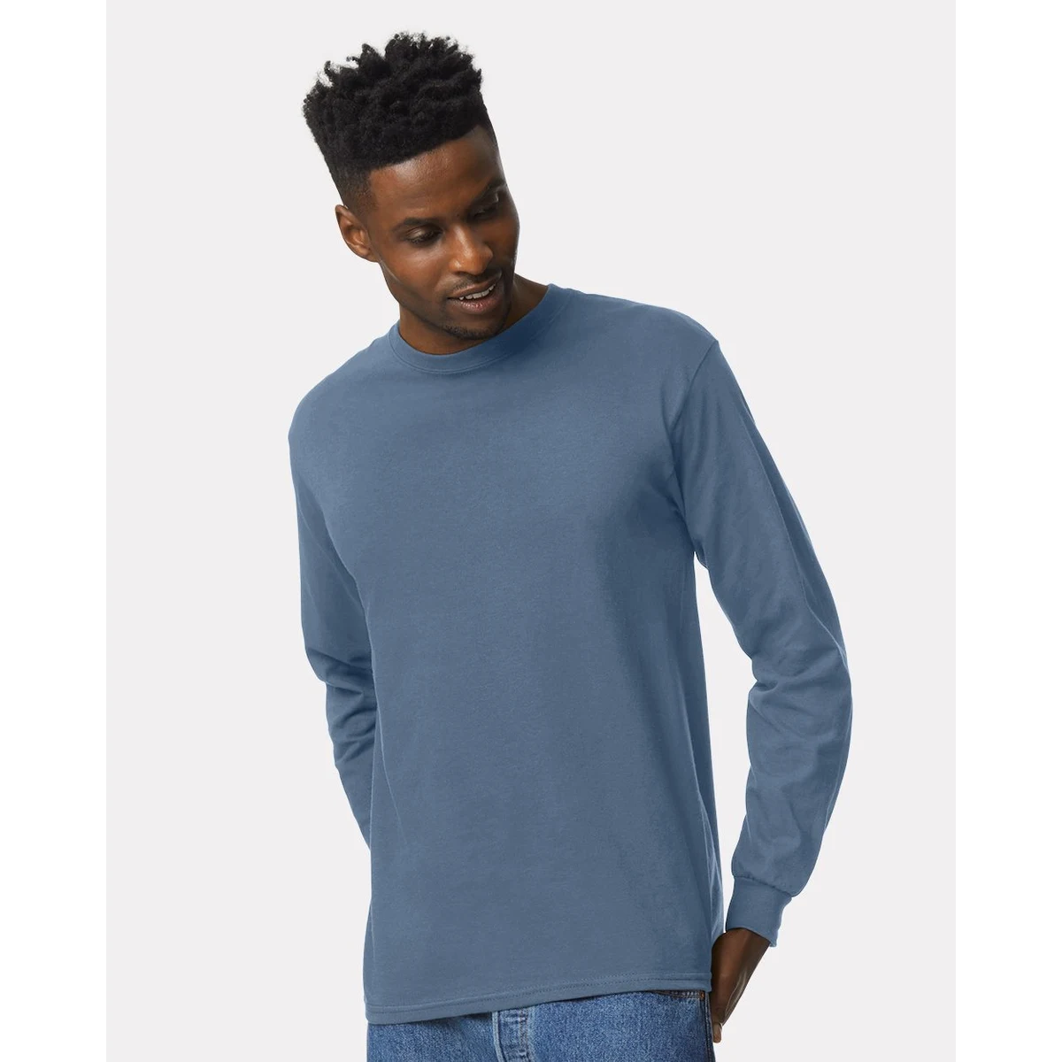 Unisex Ultra Cotton® Long Sleeve T-Shirt - 2400 1