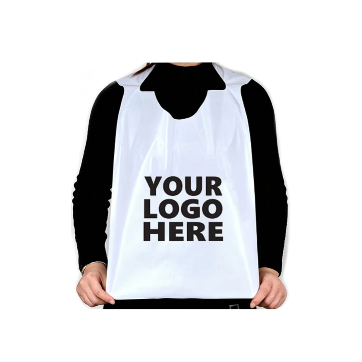Disposable Plastic Apron with Neck Loop 1