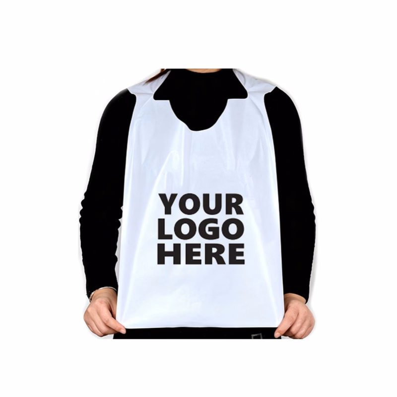 Disposable Plastic Apron with Neck Loop
