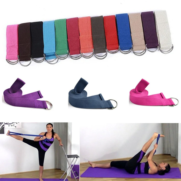 Yoga Strap With D-Ring 1