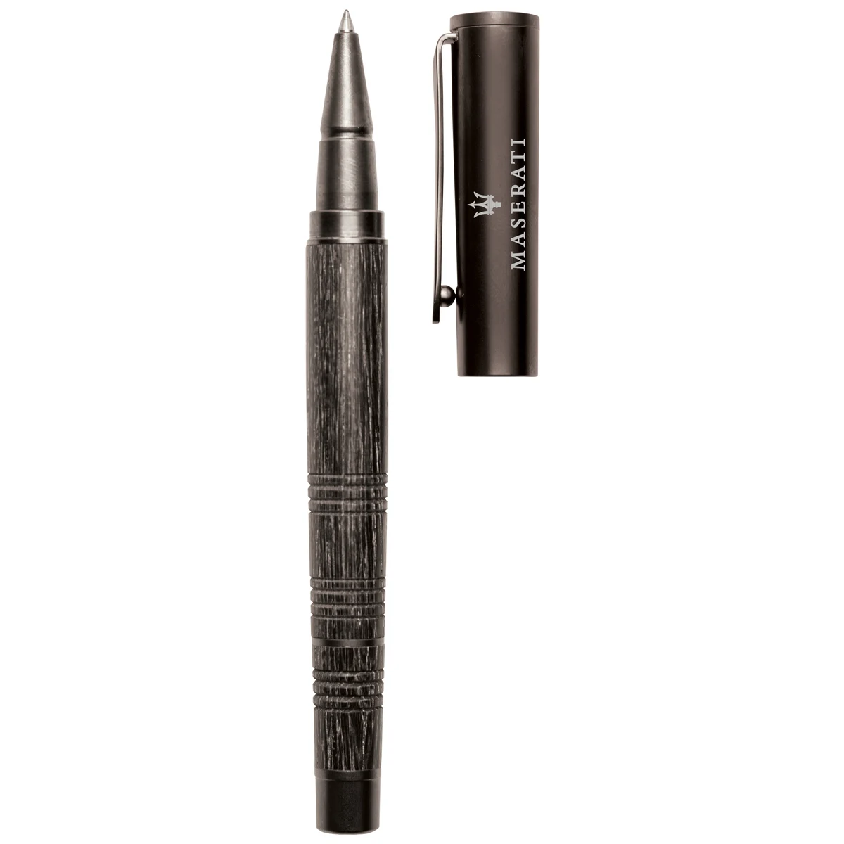 Imperor Stylish Wood barrel and metallic Snap off Cap Action Roller Ball Pen 1