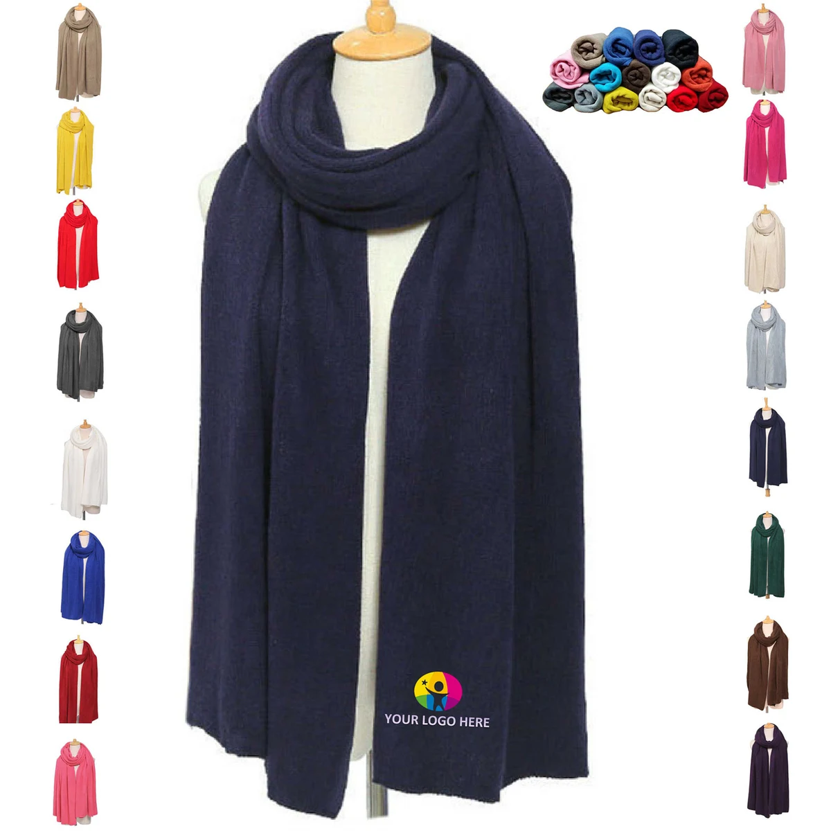 Warm Winter Infinity Scarf 1
